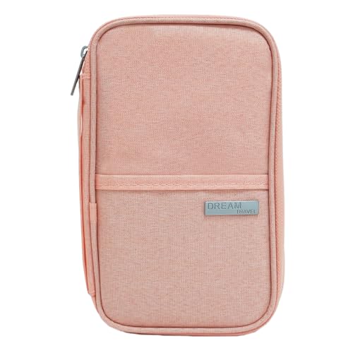 Passaporto portafoglio passaporto famiglia titolare Colore: rosa. 12.7 x 3.56 x 22.61 cm Casual