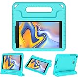 BMOUO Kids Case for Samsung Galaxy Tab A 8.0 2018 SM-T387, Shockproof Light Weight Protective Handle Stand Kids Case for Galaxy Tab A 8.0 Inch 2018 Release SM-T387 - Turquoise