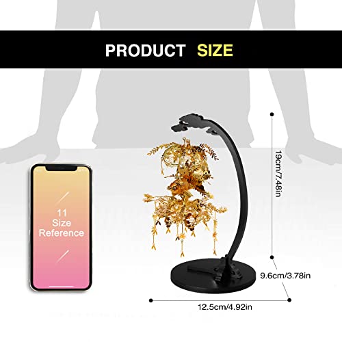 Piececool Metal 3D Puzzles For Adults, Chinese Lantern 3D Model Building Kits For Family Time, Creative Home Decoration Best Gifts Diy Metal Crafts Kit, 189Pcs #TOP24