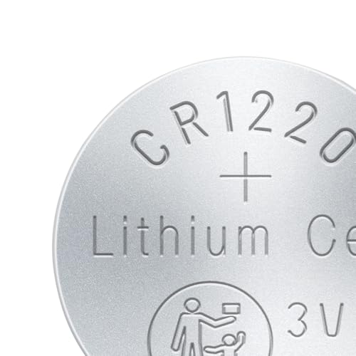 Image of Amazon Basics CR-1220 Lithium Coin Cell Battery | 3V Voltage | Long-Lasting Power | Environmentally Friendly | High Capacity (Pack of 5)
