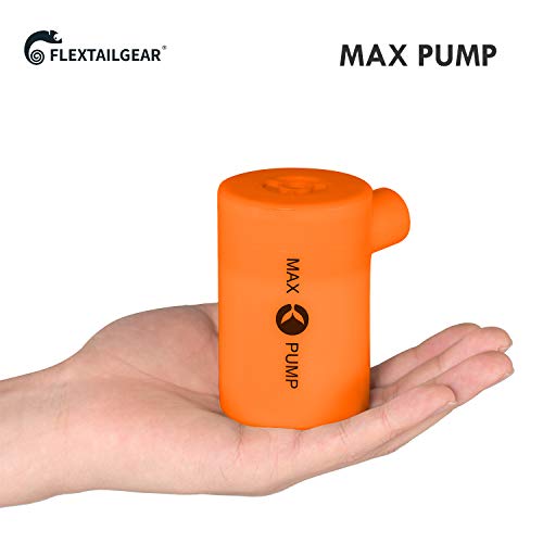 FLEXTAILGEAR - MAX Pump Portable Air Pump with 3600mAH Battery USB Rechargeable lightest