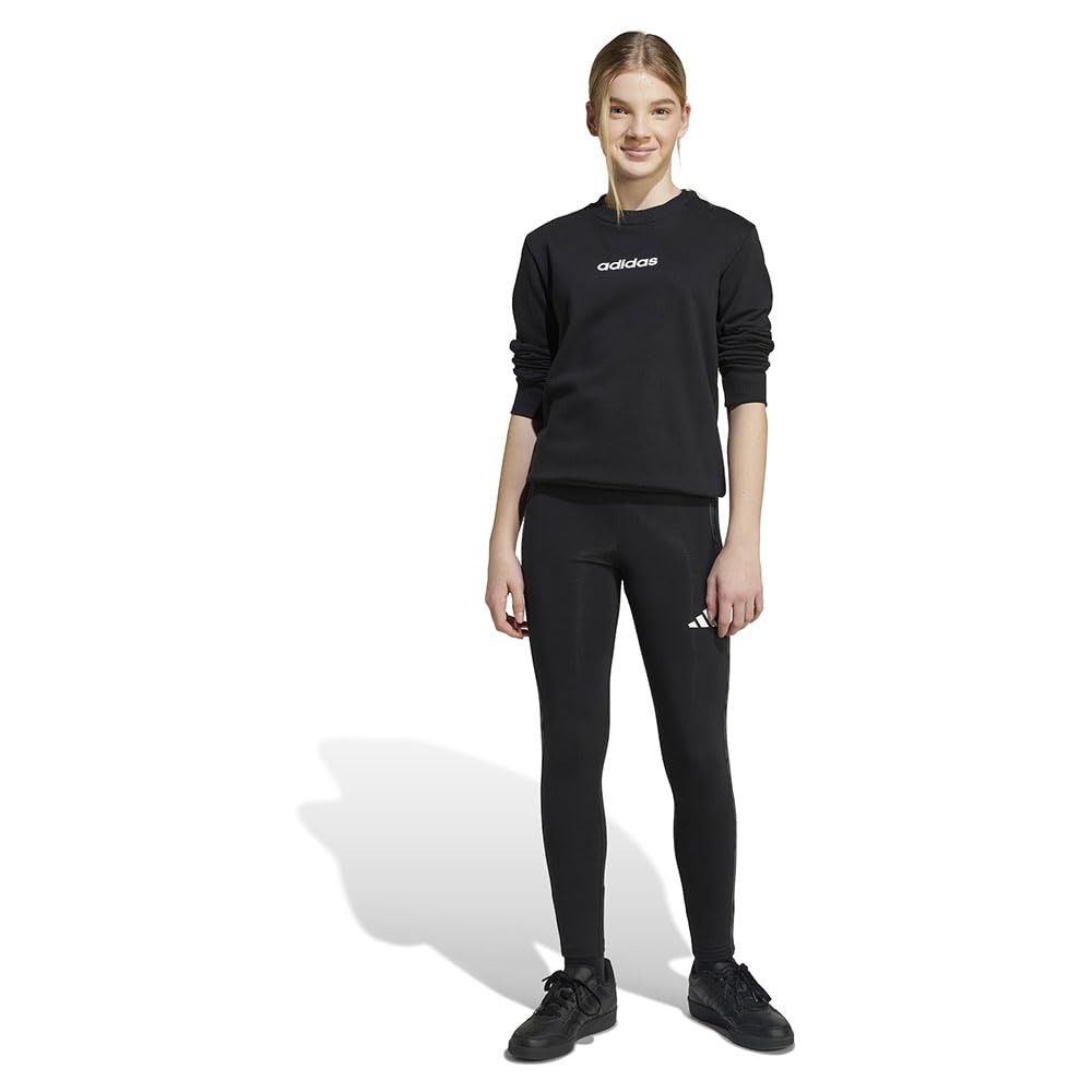 adidas Animal 3 Stripes Single Jersey Leggings 13-14 Years
