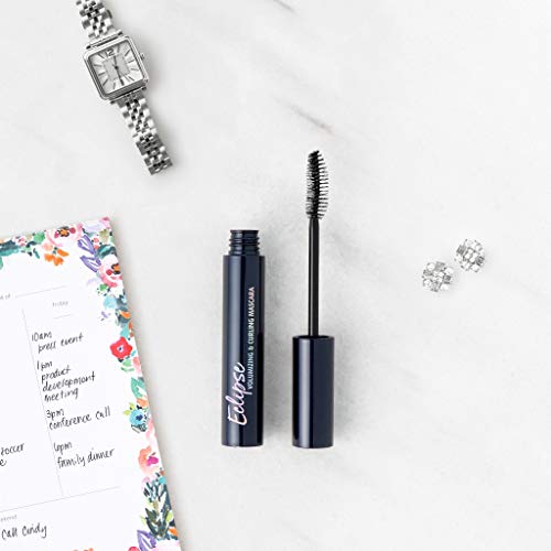 Lune+Aster Eclipse Volumizing & Curling Mascara - Volumizing & Curling Vegan Tubular Mascara That Won't Smudge, Yet Removes Easily With Warm Water #TOP5