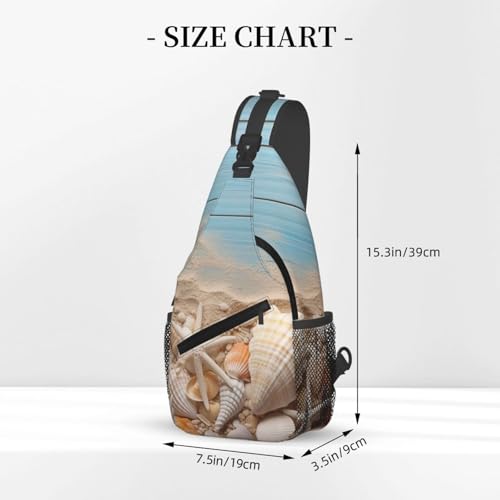 Sling Bag para mujer y hombre negro para viaje miniatura 2