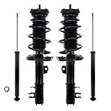PM Auto Set of 4 Front Quick Complete Strut-Coil Spring-Rear Shock For 2013-2016 Chevrolet Sonic L4 1.4L Turbo RS FWD