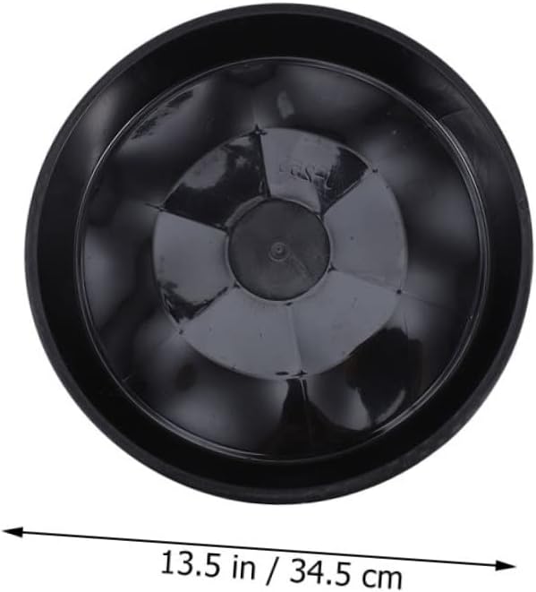 BESPORTBLE 10pcs Flowerpot Base Trays for Indoor and Outdoor Gardening Round Drip Saucers for and Potted Plants Easy to Clean and Reusable