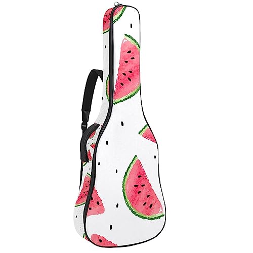 Housse de protection imperméable en tissu Oxford pour guitare électrique avec poignée latérale rembourrée Motif pastèque kiwi, Multicolore 8., 42.9×16.9×4.7 in, Sacs pour guitare acoustique - Les Beatles, Paul McCartney, John Lennon, RIngo Starr, George Harrison Housse de protection imperméable en tissu Oxford pour guitare électrique avec poignée latérale rembourrée Motif pastèque kiwi, Multicolore 8., 42.9x16.9x4.7 in, Sacs pour guitare acoustique