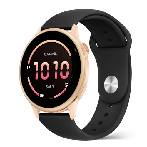 [PinnWaa] 20mm ���v�o���h Garmin Approach J1/Vivoactive 6/5/Forerunner 570 42mm/Garmin Forerunner 165/165 Music/Approach S50/S44 �Ή� ��