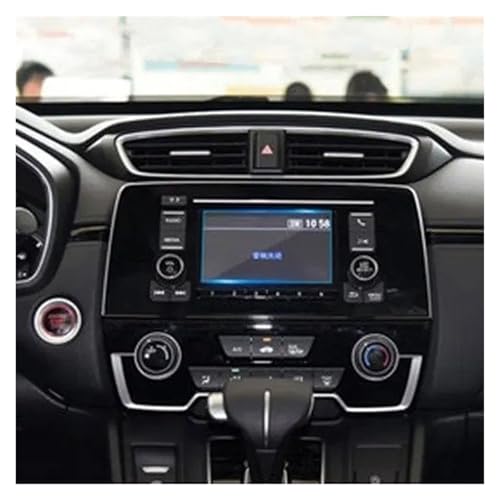 Verre trempé de navigation CR-V anti-rayures pour écran tactile de voiture 2017 à 2019