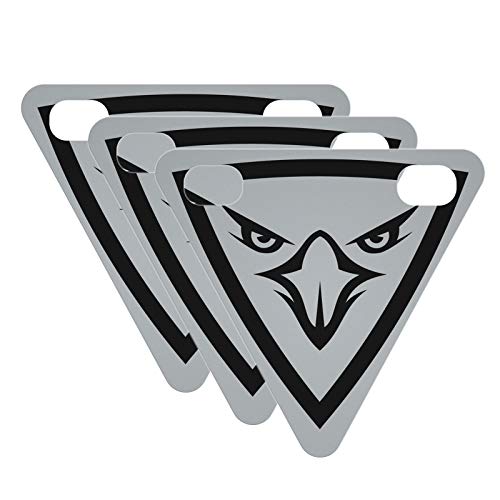 Sinal Reflexivo, Romacci 3 Pack Ciclismo Sinal Reflexivo Bicicleta Aviso Triângulo Refletor Noturno