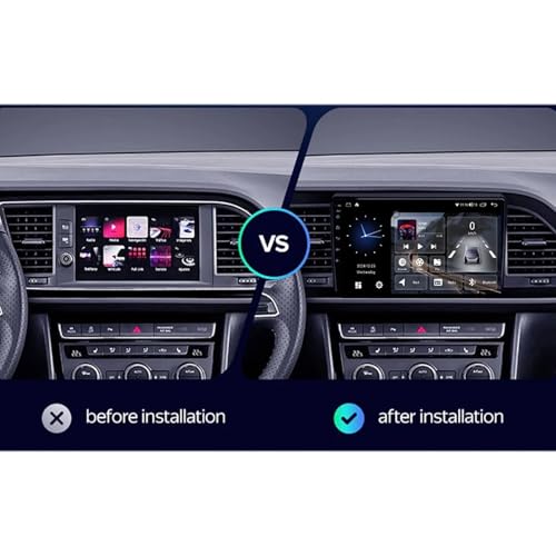 Radio Seat Leon 3 Pantalla con Android Auto para Evitar Multas y Usar Mapas GPS 2