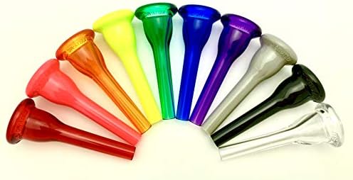 KELLY-MC - Medium-Cup French Horn Lexan-Mouthpiece - Crystal-Purple image 4