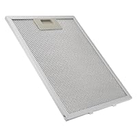 Aluminium-Fettfilter für Dunstabzugshaube, Ersatzfilter, Küchenhaube, Entlüftungsfilter, Herd, Abluftventilator, Filter, Größe 24 x 31 cm