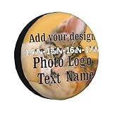 【Cubierta de rueda de repuesto personalizada】- Personalice sus novedosas cubiertas de neumáticos únicas agregando su propia foto, logotipo, imagen o texto | Haga clic en el botón Personalizar ahora para colocar su diseño en las cubiertas de neumáticos de repuesto.