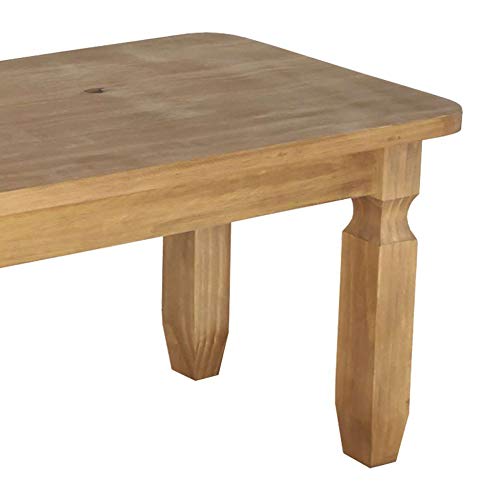 Banco Corona Cera Mel 180 cm