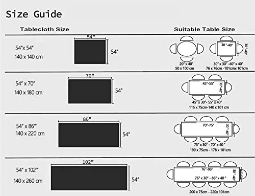 Colorigan Cotton Linen Rectangle Tablecloth Boho Tassel Design Table Cloth Farmhouse Decor Oblong Tablecloth Wrinkle Free Indoor Outdoor Table Cover For Party, Picnic, Kitchen And Dining Room,55”X86” #TOP5