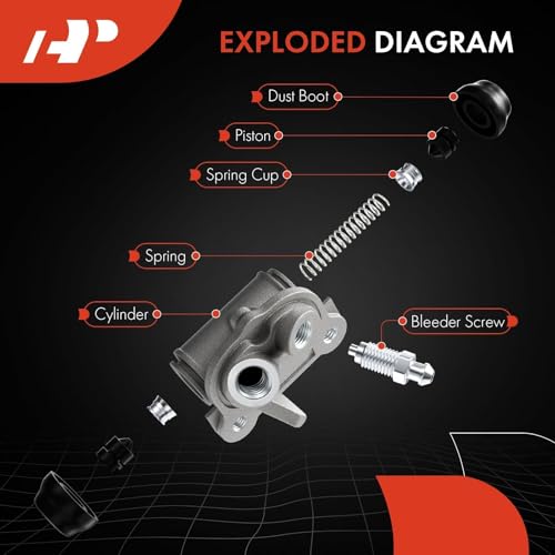 A-Premium Rear Drum Brake Wheel Cylinder Compatible with Toyota by A-Premium - Used condition - Image 6