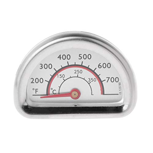 BASSK Stainless Steel Bi-Metal Thermometer/Heat Indicator/Heating Indicator/BBQ for Grill