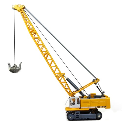 Grue à câble HO 1:87 en alliage injecté pour décor ferroviaire haut de gamme