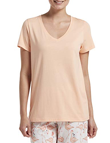 Image of HUE Women's 3 /4 Sleeve V-Neck Sleep Tee