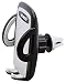 Sundix 4010833 Air Vent Car Mount Holder Cradle for 52mm to 95mm Smartphones - Black