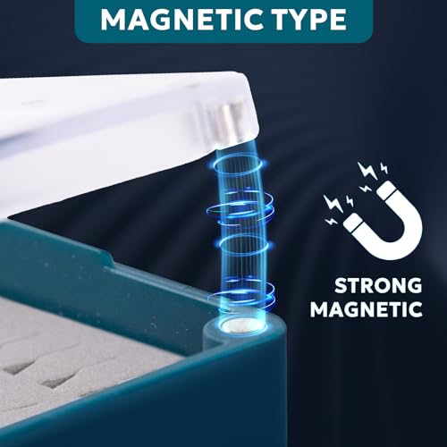 image for SF Fly Fishing Box Magnetic Closure Easy Grip Foam PC Material Clear L