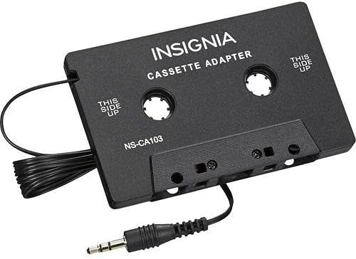 Insignia 3.5mm Cassette Adapter with 3.5mm jack