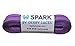 Purple SPARK Shoelace - Derby Laces for Shoes, Skates, Boots, Roller Derby, Hockey and Ice Skates (72 Inch / 183 cm)