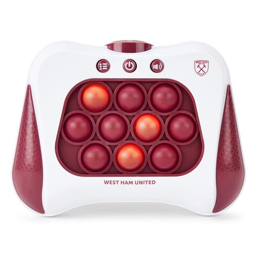 West Ham FC Officially Licensed Pop It Electric: Pop Up Lights Puzzle Game. Perfect for any fan of the Hammers. Ideal Kids Toy Gift - Image 2