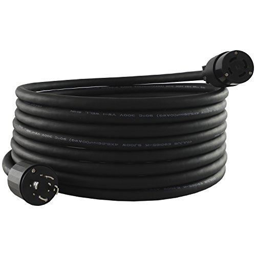 🔥 Conntek RUL1430PR-025 25-Feet 10/4 30-Amp 125/250 L14-30 Anti-Weather/Oils/Acids and Chemicals Rubber Locking Generator Extension Cord 60% Off Discount Conntek RUL1430PR-025 25-Feet 10/4 30-Amp 125/250 L14-30 Anti-Weather/Oils/Acids and Chemicals Rubber Locking Generator Extension Cord