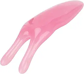 Sonew Barra Raspadora de Nariz Premium para Levantamento Facial Eficaz e Confortável - Ideal para Emagrecer e Modelar (Rosa Pêssego)