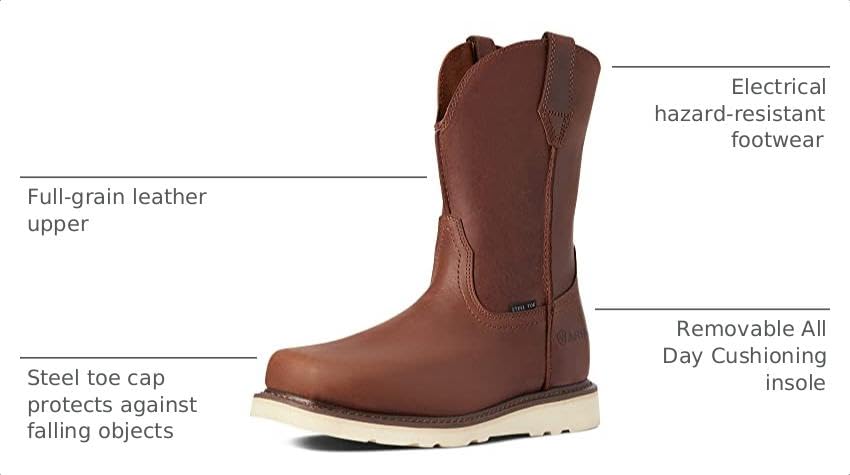 Image of Ariat Men's Rambler Wedge Steel Toe Work Boot