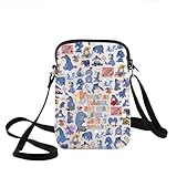 Einfache Reinigung: Die wasserdichten Eigenschaften unserer Umhängetasche machen sie leicht zu reinigen. Wischen Sie die Oberfläche einfach mit einem feuchten Tuch ab, um Schmutz oder Flecken zu entfernen, ohne sich Gedanken über Wasserschäden machen zu müssen oder die Struktur der Tasche zu beeinträchtigen.