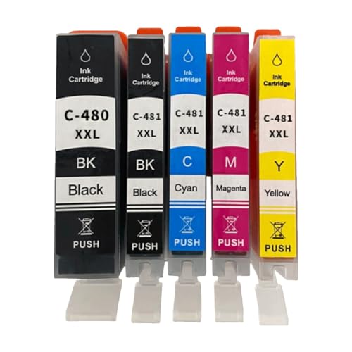 Cartouche CLI-481 Yellow pour imprimantes Pixma TS6240 TS6340 et TS8240