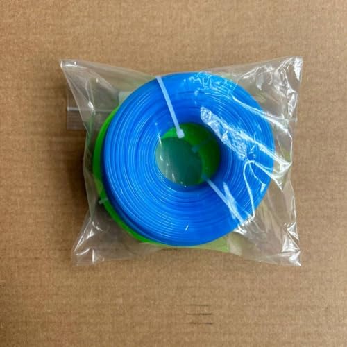 Zeqeey Universal Nylon Replacement Round Trimmer Line Grass Strimmer String Line, Diameter 1.6mm x 100m Length, 2 Roll (Green + Blue) 11 Zeqeey Universal Nylon Replacement Round Trimmer Line Grass Strimmer String Line, Diameter 1.6mm x 100m Length, 2 Roll (Green + Blue) - Image 11