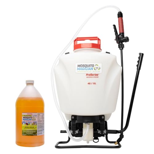 Mosquito Magician 1 Gallon Liquid Concentrate with a 15L Pump Up ...