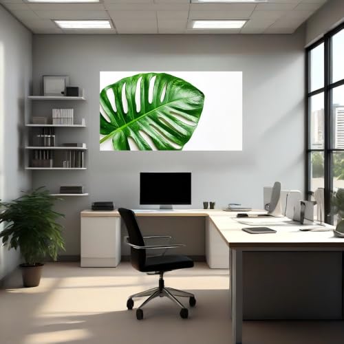 Vinilo autoadhesivo monstera resistente de gran tamaño 120l x 80an cm 4