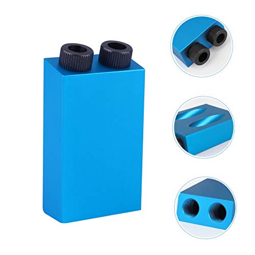 ULTECHNOVO 3 Pcs OrifÃ­cio de Bolso Parafuso Gabarito Perfurar Kit de Marcenaria Carpinteiros Madeir