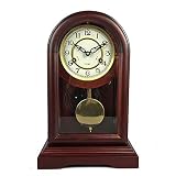 Wooden Mechanical Clock Personality Shelf Clocks Modern Creative Pendulum Clock Mute Clock Office Be