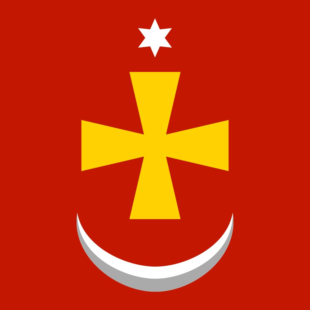 Drapeau Konotop UHT en tissu de haute qualité avec finitions soignées