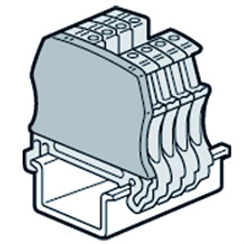 037550 Legrand - Cloison terminale pour bloc de jonction à vis Viking 3-1 entrée/1 sortie