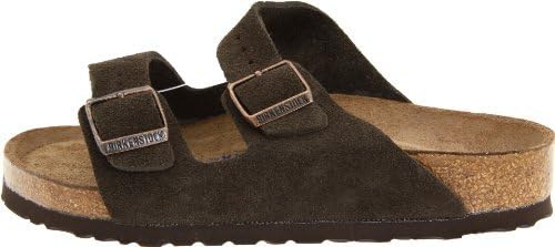Birkenstock Arizona Soft Footbed Mocha Suede Narrow Width - EU Size 37 / Women's US Size 6-6.5 - Image 5
