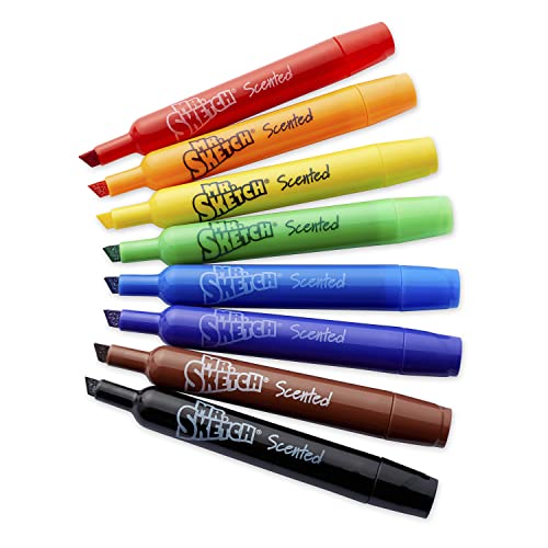 Image of Mr. Sketch Scented Markers,Assorted Colors,(Pack of 64)