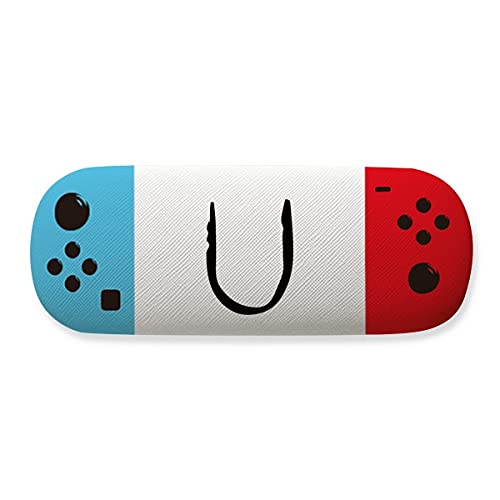 Étui à lunettes alphabet grec Upsilon noir pour rangement sécurisé