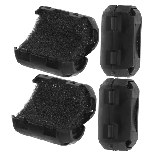 4pcs 1.75/3mm Filament Cleaner Tool Black Rubber Foam