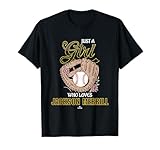 Just a Girl Who Loves Jackson Merrill San Diego Baseball T-Shirt