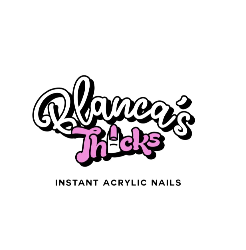 Miniatura 6 de Blanca's Thicks Uñas postizas a presión, uñas acrílicas largas instantáneas, con forma cuadrada, reutilizables, juego de 24 piezas con pegamento,