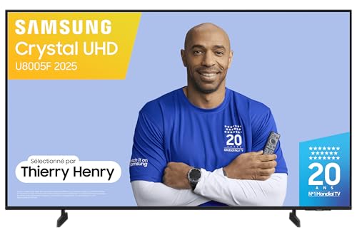 Samsung TV 85 Crystal UHD U8005F 4K Samsung Vision AI Smart TV (2025)