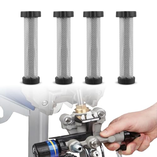 4-Pack 288747 40-Mesh Paint Sprayer Manifold Filters Compatible with Graco ...