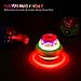TOYANDONA 3Pcs Spinning Top Toys, LED Light Up Flashing Music Spinning Tops for Kids Gifts Birthday Party Favors Goodie Bag Fillers（Random Color